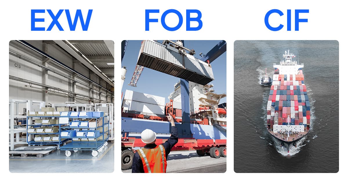 FOB vs CIF vs EXW Explained: Which Shipping Term Should Importers Choose for Indian Spices?