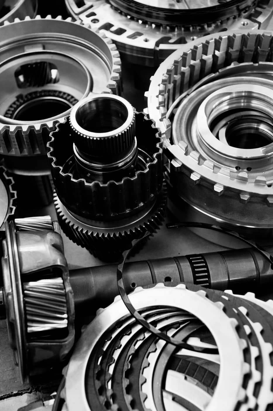 Automobile gear assembly and machinery spare parts